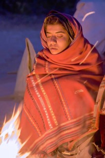 Young girl from the Fakirani tribe