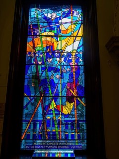Stained glass window