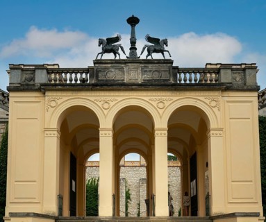 The Belvedere on the Pfingstberg in Potsdam