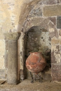 Cloister of the Cathedral of San Bartolomeo on the Castle Hill