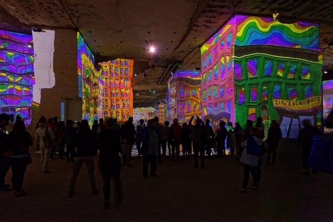 Light and pictureshow Carrieres des Lumieres