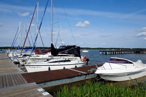 Boats on the Elk Lake District
