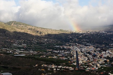 Rainbow over Los Llanos de Aridane