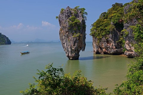 Striking rock formation