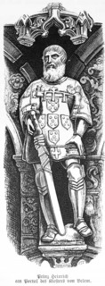 Statue of Prince Henry at the portal of the monastery of Belem