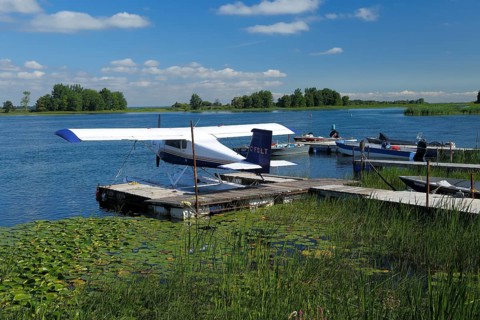 Hydroplane on the Saint Lawrence River