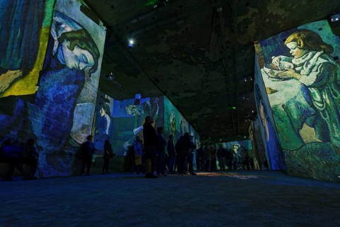 Light and pictureshow Carrieres des Lumieres