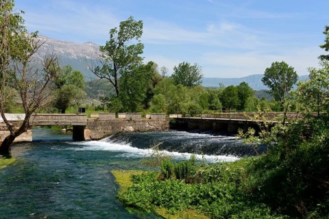 Discharge from the Liqeni i Viroit reservoir