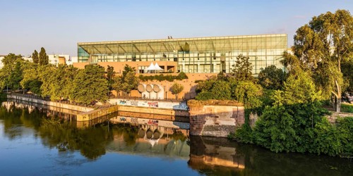 Musee d'Art Moderne et Contemporain in the district of La Petite France