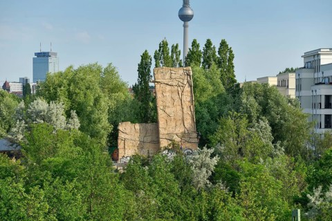 Climbing tower Schwedter Nordwand of the AlpinClub Berlin (DAV)