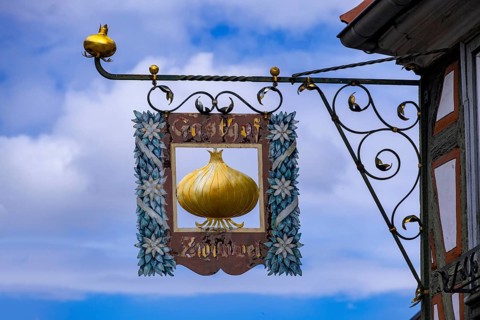 Guild sign from Gasthof Zwiwwel in Ladenburg
