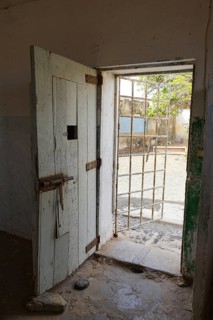 Door of a communal cell