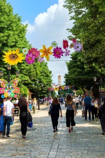 Pedestrian zone
