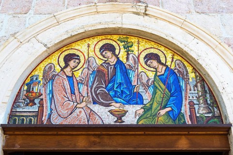 Mosaic of the Holy Trinity