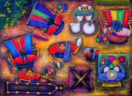 Weaving process