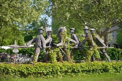 Sculpture The Seven Swabians