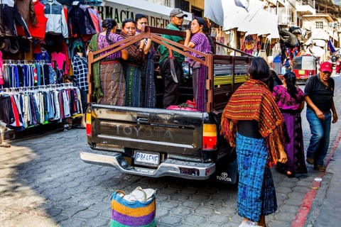 Drive to the market