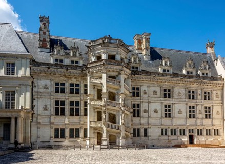 Spiral staircase of Chateau de Blois
