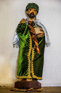Wooden figures of the saints