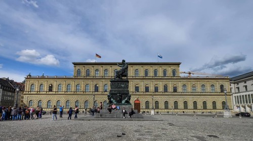 Bronze Monument to King Maximilian I Joseph
