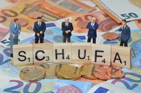 Symbol photo Economic term Schufa