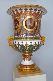Monumental vase as a gift from King Charles X to Frederick William III