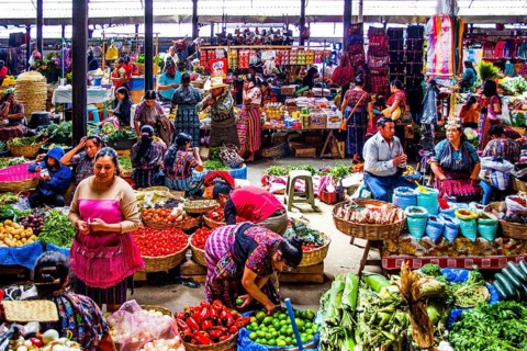 Vegetable stalls