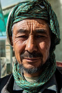 Proud Hazara man