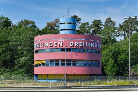 Former Dreilinden border checkpoint