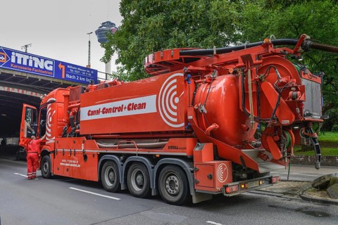 Canal control car
