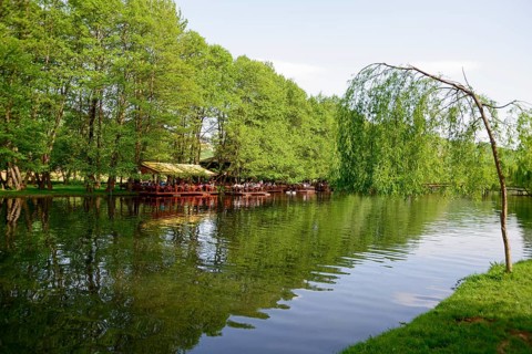 Lakeside restaurant