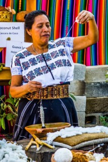 Spinning cotton