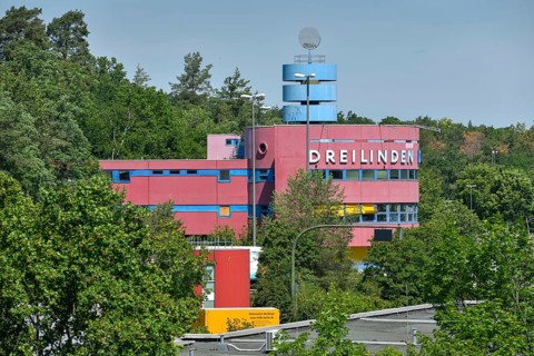 Former Dreilinden border checkpoint