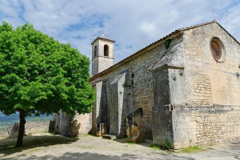 Old church of Lacoste
