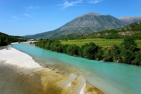 River Drino near Tepelena