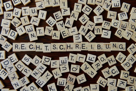 Term Spelling Wooden Letters