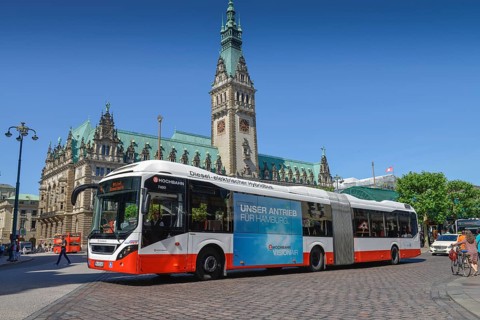 Hybrid bus
