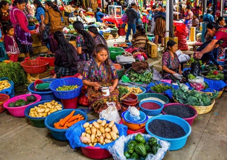 Vegetable stalls