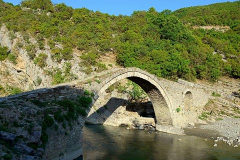 Ottoman stone arch bridge Ura e Katiut