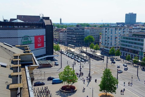 View from the castle
