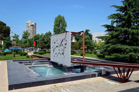 Bell near the Piramida