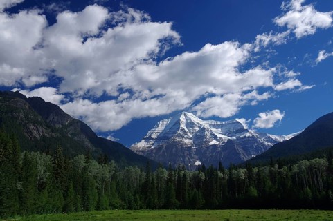 View of snow-capped mountain