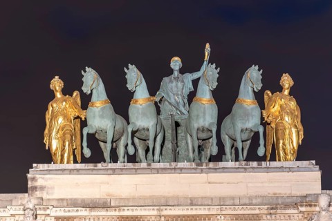Quadriga on the Arc de Triomphe du Carrousel