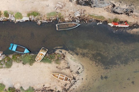 Boat cemetery