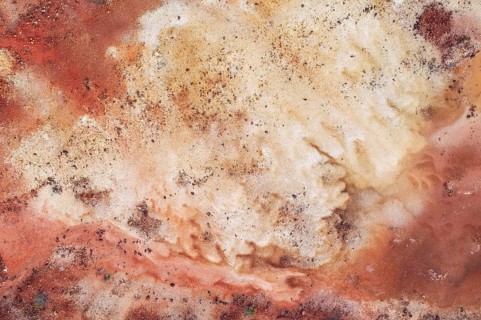 Extremely mineral-rich ground in the area of the Rio Tinto mines