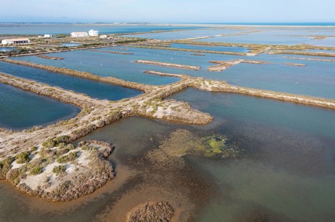 The former salt pans of Sant Antoni