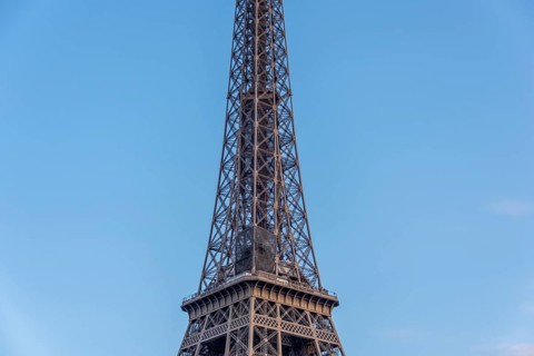 Middle section of the Eiffel Tower