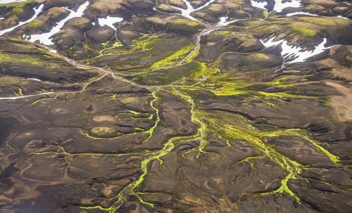 Flight photo Landmannalaugar