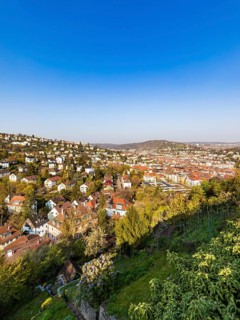 View from Neuer Weinsteige over Stuttgart