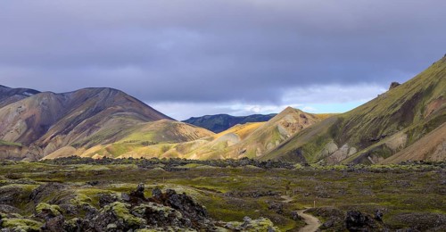 Laugahraun lava field